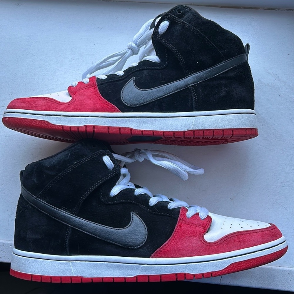 NIKE SB DUNK HIGH ‘UPRISE’  MENS SZ•12. REPLACEMENT BOX/JORDAN 1 INSOLES